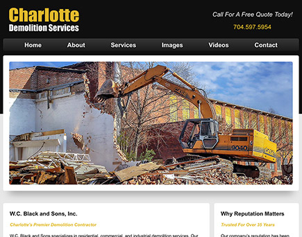 www.CharlotteDemolitionServices.com - Charlotte's best resource for Demolition and Dismantling Services