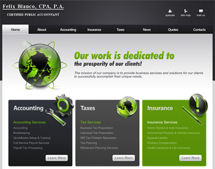Felix Blanco, CPA, P.A. - Tampa Certified Public Accounting Firm located in the West Chase area of Tampa Bay